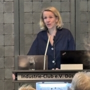 Vortrag von Ariane ten Hagen, Industrieclub Düsseldorf, 13.03.2024
